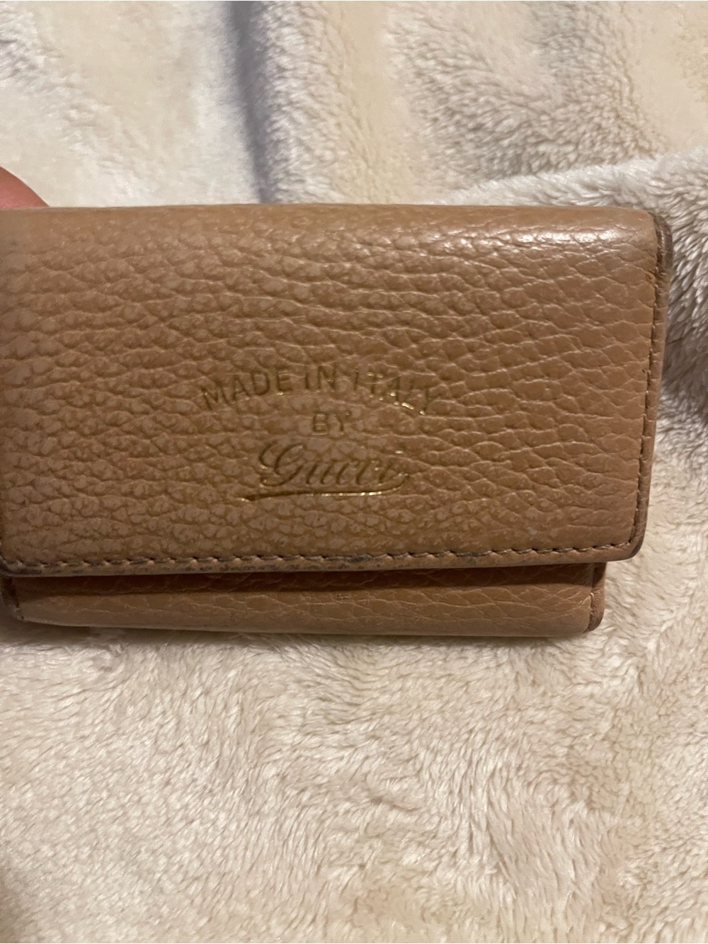 Authentic Vintage Gucci key holder